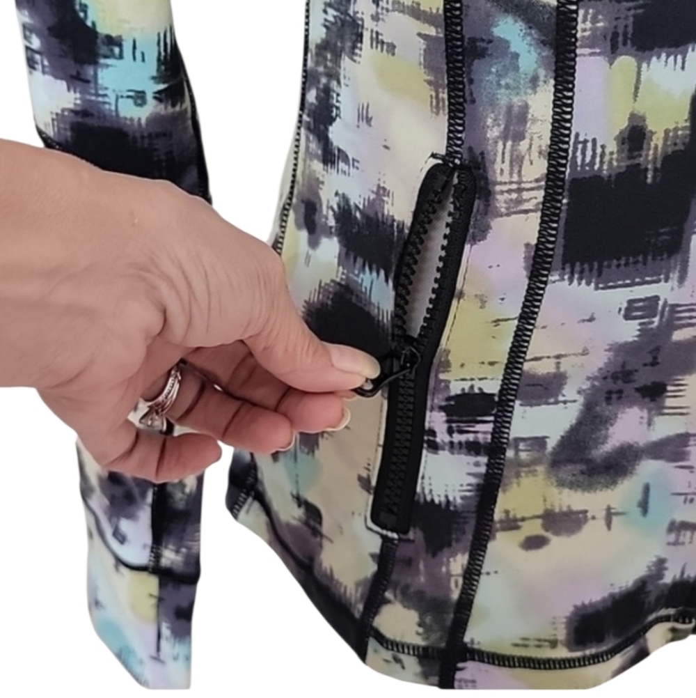 Lululemon Define Jacket Rare Multicolor Abstract … - image 6